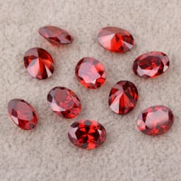 Brilliant Cut 13x18mm Oval Cut Red Lab Grown Ruby Gemstones Garnet Diy Jewelry VVS Gem  For Diy Jewelry Making