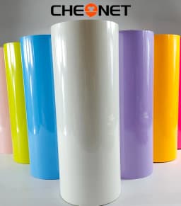 CHEONET HTV ---12"x40"/30.5cmx100cm ECO PU Heat Transfer Vinyl With Sticky Back T-shirt Iron On HTV Film Pattern Press DIY Craft