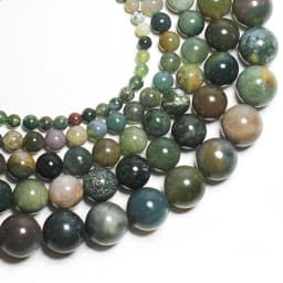 Natural Stone Beads Lava Tiger Eye Agate Amethyst Turquoises Round Loose Spacer Beads for Jewelry Making Diy Bracelet Charms