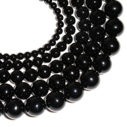 Natural Stone Beads Lava Tiger Eye Agate Amethyst Turquoises Round Loose Spacer Beads for Jewelry Making Diy Bracelet Charms