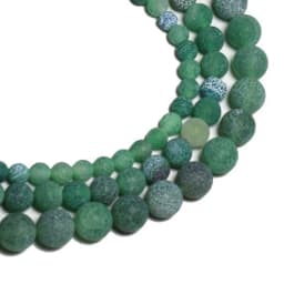 Natural Stone Beads Lava Tiger Eye Agate Amethyst Turquoises Round Loose Spacer Beads for Jewelry Making Diy Bracelet Charms