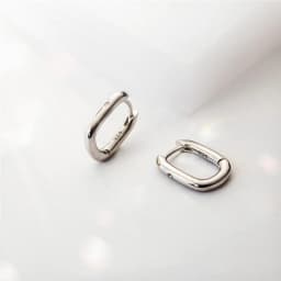 Aide 925 Sterling Silver Retro Geometric Square Circle Hoop Earrings for Women Gift Zircon Huggies Ear Buckle Piercing Jewelry