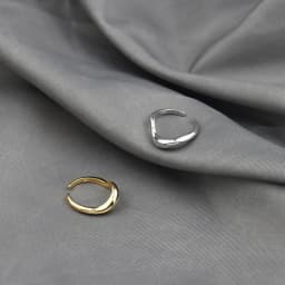 XIYANIKE Silver Color New Twisted Ring Creative Geometry Fashion Smooth Temperament French Jewelry Luxury Handmade