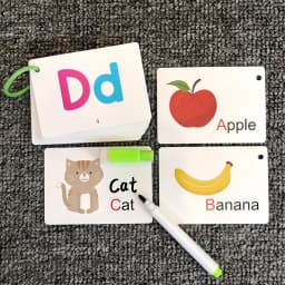 27 First Words Flashcards Alphabets ABC Animal Cards with 1 pen Scholastic Early Learners Educational Chidlren Kids Toys Gifts