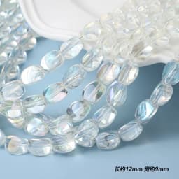10Pcs/lot 12x9mm Flat Triangle Crystal Glass Loose Beads For Jewelry Making Handmade Accessories Fit Fashion Necklace Bracelets