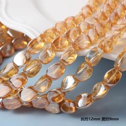 10Pcs/lot 12x9mm Flat Triangle Crystal Glass Loose Beads For Jewelry Making Handmade Accessories Fit Fashion Necklace Bracelets