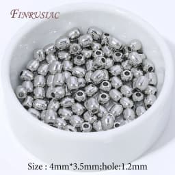 20/40/60Pcs 14K/18K Gold Plated Brass Weaving Ball Spacer Beads For DIY Bracelet Necklace Jewelry Making,Decorative Beads