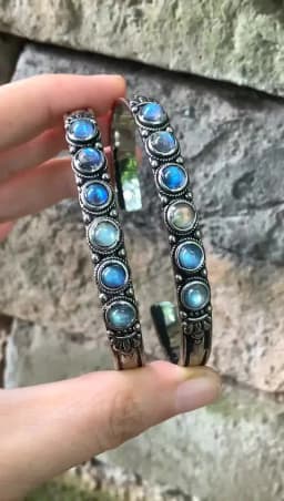 Natural Moonstone Bracelet Woman Man Wealthy Jewelry Luxury Elegant Romantic Simple Fine Jewelry