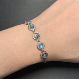 Natural Moonstone Bracelet Woman Man Wealthy Jewelry Luxury Elegant Romantic Simple Fine Jewelry