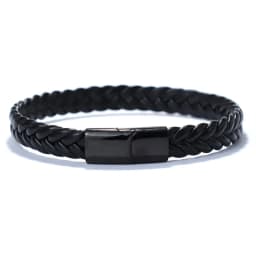 New Men Leather Bracelet Unfading Stainless Steel Braclet For Hombre Surf Cable Braslet Husband Gift Braided Bijoux Homme Joias