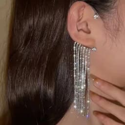 Fashion Zircon Butterfly Ear Clips Sparkling Rhinestone Ear Cuff Clips Earrings Without Piercing For Women Wedding Jewelry Gifts