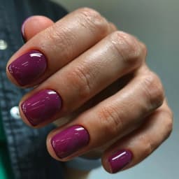 24p French Short Solid Color False Nails Simple & Elegant Design Fake Nail Art Full Coverage Detachable Artificial Press on Nail