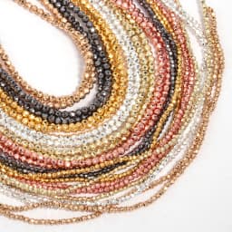 2mm 3mm Faceted Plated Gold Silver AB Color Austria Crystal Beads Tiny Loose Beads for Jewelry Making DIY Bracelets Accessories