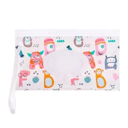EVA Wet Wipes Bag Portable Baby Wipes Pouch Flip Cover Snap-Strap Holder Case Refillable Useful Tissue Box Stroller Accessories