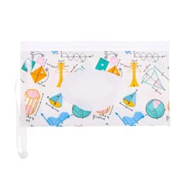 EVA Wet Wipes Bag Portable Baby Wipes Pouch Flip Cover Snap-Strap Holder Case Refillable Useful Tissue Box Stroller Accessories