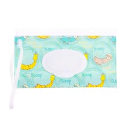 EVA Wet Wipes Bag Portable Baby Wipes Pouch Flip Cover Snap-Strap Holder Case Refillable Useful Tissue Box Stroller Accessories