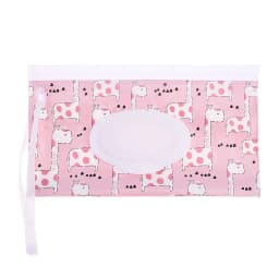 EVA Wet Wipes Bag Portable Baby Wipes Pouch Flip Cover Snap-Strap Holder Case Refillable Useful Tissue Box Stroller Accessories