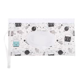 EVA Wet Wipes Bag Portable Baby Wipes Pouch Flip Cover Snap-Strap Holder Case Refillable Useful Tissue Box Stroller Accessories