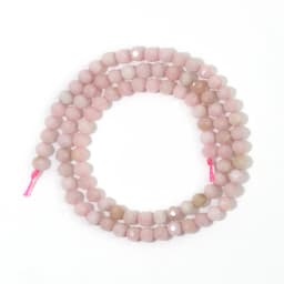 Natural Pink Opal Stone Beads Faceted 2mm 3mm 4mm Round Loose Beads Diy Bracelet Necklace Jewelry Making Accessories