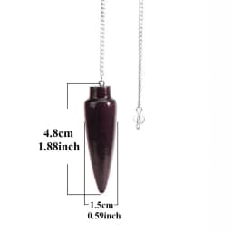Wooden Pendulum for Divination Dowsing Natural Egyptian Wood Pendulums with Witness Meditation Dowser Spiritual Pendulos X145