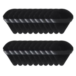 10/20Pcs Triangle Velvet Powder Puff Pizza Flours Mini Face Makeup sponge Cosmetics Washable Lightweight Makeup Tool