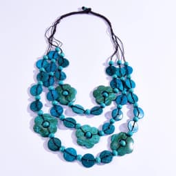 UDDEIN Bohemian maxi necklace for women party jewelry multi layer wood tassel pendant statement choker flower necklace collar