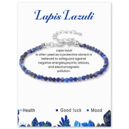 Natural Stone 3mm Faceted Beads Bracelet Obsidian Healing Energy Yoga Bracelet for Women Men Bracelet Adjustable Jewelry Gifts
