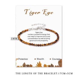 Natural Stone 3mm Faceted Beads Bracelet Obsidian Healing Energy Yoga Bracelet for Women Men Bracelet Adjustable Jewelry Gifts