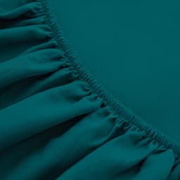 1pc solid color fitted sheet for bedroom 100%Polyeste Elastic Band Around bedding Fitted Sheet Only 30cm (excluding pillowcases)