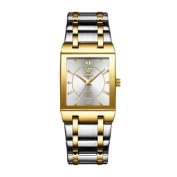 LiEBIG Luxury Golden Quartz Wristwatches For Female Girl Male Fashion 30m Waterproof Women Ladies Mens Watches Relogio Feminino