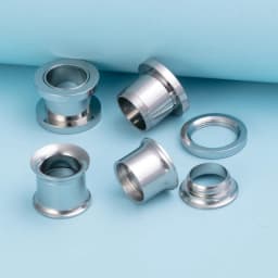 2pcs Surgical Steel Screw Fit Ear Gauges Tunnel Expander Body Piercing Double Flare Plugs Stretching Earrings for Unisex 3-25mm