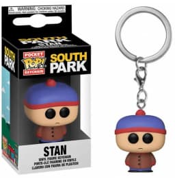 New Funko POP Pocket Keychain South Park Kyle Stan Zombie Kenny Cartman Movable Doll Model Toy Children's Birthday Gift