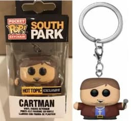 New Funko POP Pocket Keychain South Park Kyle Stan Zombie Kenny Cartman Movable Doll Model Toy Children's Birthday Gift