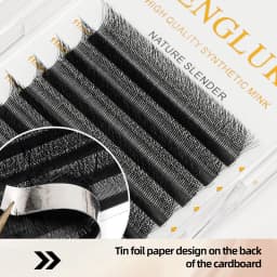 MENGLUKE 5D W Shaped Bloom Automatic Flowering Premade Fans Eyelashes Extensions Natural Soft Light High Idividual Lashes
