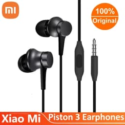 Original Xiaomi Piston 3 Earphone Wired HIFI Bass 3.5MM Music Sport Headphone with Mic Headset For Samsung Android Smartphone