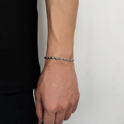 Hip Hop Stainless Steel Twist Chain Men Bracelet Retro Gold Color Fashion Bracelet For Women Trendy Jewelry Accessories