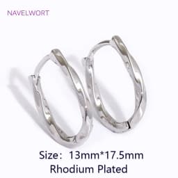Trendy 18K Gold Plated Brass Geometric Hoop Earring Inlaid Zircon Twist Round Earring,Jewelry Party Gifts For Women Wholesale