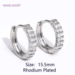 Trendy 18K Gold Plated Brass Geometric Hoop Earring Inlaid Zircon Twist Round Earring,Jewelry Party Gifts For Women Wholesale