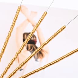 Gold Colour Inside Cylindrical Beads Japan Orignal Colors Glass Beads Bracelets Necklace Ring Making Small Beads For DIY