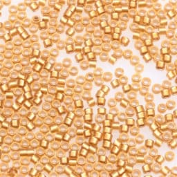 Gold Colour Inside Cylindrical Beads Japan Orignal Colors Glass Beads Bracelets Necklace Ring Making Small Beads For DIY