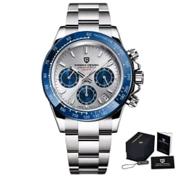 PAGANI DESIGN 2026 New Men's Watches Luxury Rose Gold Quartz Watch For Men 100M Waterproof Sports Chronograph Wristwatch Men