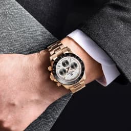 PAGANI DESIGN 2026 New Men's Watches Luxury Rose Gold Quartz Watch For Men 100M Waterproof Sports Chronograph Wristwatch Men