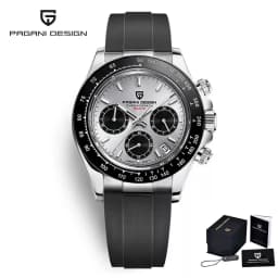 PAGANI DESIGN 2026 New Men's Watches Luxury Rose Gold Quartz Watch For Men 100M Waterproof Sports Chronograph Wristwatch Men