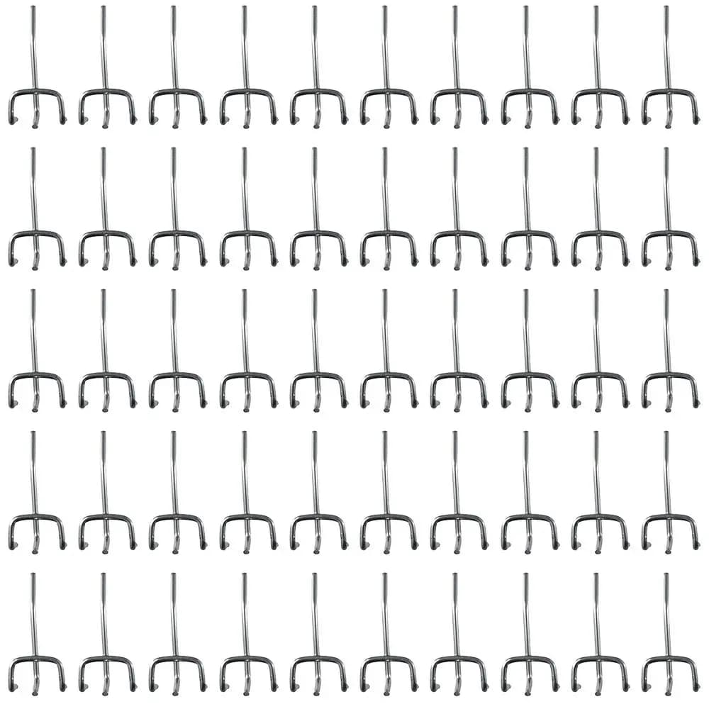 10/20/50Pcs Pegboard Hooks Grid Wall Mesh Retail Display Shop Peg Goods Shelf Panel Pegboard Hooks Home Storage Hang