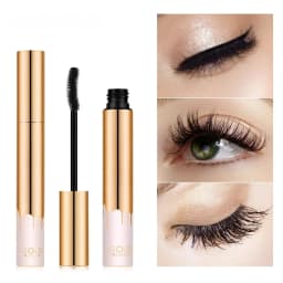 3D Mascara Lengthening Black Lash Eyelash Extension Eye Lashes Brush Beauty Makeup Long-wearing Gold Color Mascara
