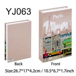 Aperol Cocktail Luxury Fake Books Decoration Coffee Table Decorative Books Club Villa Hotle Decoration Shooting Props Home Extra