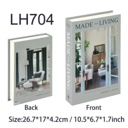 Aperol Cocktail Luxury Fake Books Decoration Coffee Table Decorative Books Club Villa Hotle Decoration Shooting Props Home Extra
