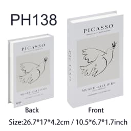 Aperol Cocktail Luxury Fake Books Decoration Coffee Table Decorative Books Club Villa Hotle Decoration Shooting Props Home Extra