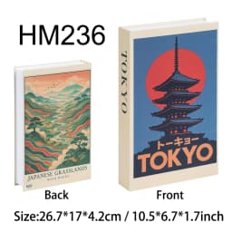 Aperol Cocktail Luxury Fake Books Decoration Coffee Table Decorative Books Club Villa Hotle Decoration Shooting Props Home Extra