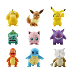 Pokemon Anime Action Figures Pikachu Toys Model Charmander Psyduck Squirtle Jigglypuff Bulbasaur Kawaii Collect Dolls Gift